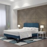 Mömax Oblazinjena Postelja Marabella Barva Petroleja, 150x200 | Shoptok.si