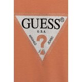 Guess Otroška kratka majica oranžna barva | Shoptok.si