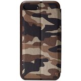  Maska za iPhone 7 Plus braon na preklop Army flip cover | ePonuda.com