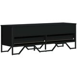 TV ormarić crni 122 x 34 x 41 cm od konstruiranog drva | shoptok.hr
