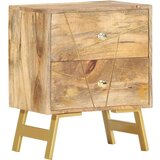  Nočna omarica 40x30x50 cm trden mangov les, (20881774) | Shoptok.si