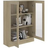  Vitrina boja hrasta sonome 82,5x30,5x115 cm konstruirano drvo | Eponuda.com
