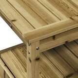  Miza za sajenje s policami 82,5x45x81 cm impreg. borovina | Shoptok.si