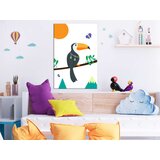  Slika - Toucan And Butterflies (1 Part) Vertical 40x60 | shoptok.hr