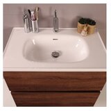 Hanah home Kupatilski ormarić sa umivaonikom i ogledalom (2 komada) Simple 60 Hrast | Eponuda.com