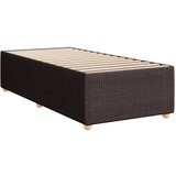 vidaXL Posteljni okvir temno rjav 90x190 cm blago, (21292174) Cene
