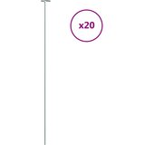 Kolci za vrtne biljke 20 kom tamnozeleni 91 cm čelični | Eponuda.ba