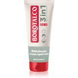 Borotalco MEN 3 in 1 gel za prhanje za moške za obraz, telo in lase dišave Musk 200 ml Cene
