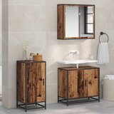 vidaXL Kreveta Staro drvo 35 x 35.5 x 76 cm Konstruirano drvo Cijene
