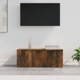 vidaXL TV ormarić boja dimljenog hrasta 80x34x30 cm konstruirano drvo Cijene