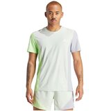 Adidas Majice s kratkimi rokavi T-shirt Own The Run Colorblock Bela Cene