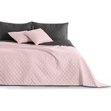 DecoKing Prekrivač Axel 170x270 cm, roza/grafitna Slike