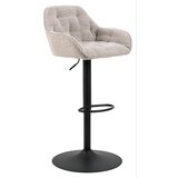 Actona Svetlo sivi vrtljivi barski stoli v kompletu 2 ks 109 cm Brooke – Cene