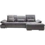 Premium Living Sedežna Garnitura Sanfino, Siva, Ležišče, Predal | Shoptok.si