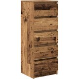  Komoda s ladicama staro drvo 37,5x35x99 cm konstruirano drvo | shoptok.hr