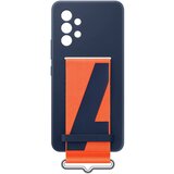 Samsung Galaxy A53 5G Silikonska maska s trakom, modra Cene