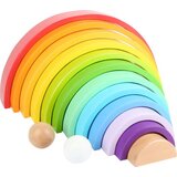 Legler Small Foot Lesena sestavljanka Rainbow XL | Shoptok.si