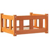  Krevet za psa Vosak smeđa 55 x 45 x 28 cm Čvrsto borovo drvo | shoptok.hr