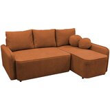 MID.YOU KOTNA SEDEŽNA GARNITURA, struktura, bouclé opečnato rjava | Shoptok.si
