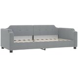  Dnevni krevet na razvlačenje svjetlosivi 90 x 200 cm od tkanine | shoptok.hr
