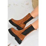 Fox Shoes Tan Women's Suede Boots Cene