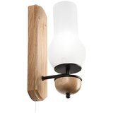  Brilagi - LED zidna svetiljka COTTAGE 1xE14/40W/230V hrast/bela | Eponuda.com