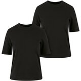 UC Ladies women's t-shirt classy tee - 2 pack black+black