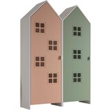 Vipack Zelena/ružičasta dječja garderoba 115x171,5 cm CASAMI BRUGES – | shoptok.hr