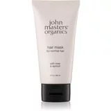 John Masters Organics Rose & Apricot maska za kosu 60 ml