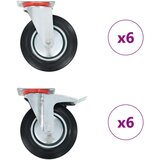 vidaXL Gibljiva kolesa 12 kosov 200 mm | Shoptok.si