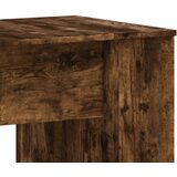  Radni stol boja dimljenog hrasta 140x50x75 cm konstruirano drvo | shoptok.hr