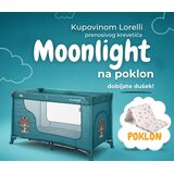Lorelli PRENOSIVI KREVET MOONLIGHT 1 NIVO + POKLON DUSEK CLASSIC 60/120/5CM - ARTIC | Eponuda.com