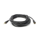  JWD-AUDIO5 Kabl 3.5mm, Muški ulaz na ženski ulaz, 5m, Crni Cene