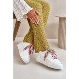 Boto Women's Platform Sneakers With Decorative Lacing White Mistra | Shoptok.si