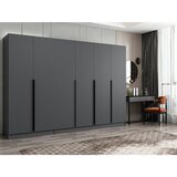 Woody Fashion Ormar Kale Plus-7776, 270x210x52 cm, Antracit | Eponuda.ba