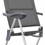  Stolice za kampiranje 2 kom sive 58 x 69 x 111 cm aluminijske | shoptok.hr
