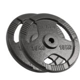 Rebel Active set utega od lijevanog željeza 2x15kg, rupa 31mm, ploča s ručkama | shoptok.hr