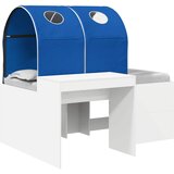 Krevet s Tunnels 4 pcs Artisian hrast i plava Konstruirano drvo | Eponuda.com