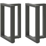 vidaXL Noge blagovaonski stol T-oblika 2 kom 60x35x(72-73) cm čelik Cijene