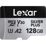 Lexar kartica SD micro Silver Plus 128GB SDXC UHS-I | shoptok.hr