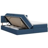  Krevet s od storage s uzglavljem 2 kom. Plava Lažna koža 200 x 200 cm | Shoptok.si