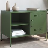 vidaXL TV ormarić maslinastozeleni 68 x 39 x 50,5 cm čelični Cijene