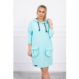 Kesi Mint dress with hood Cijene
