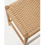 Kave Home Barske stolice u setu 2 kom od punog hrasta u prirodnoj boji (visine sjedala 66 cm) Yalia – | shoptok.hr
