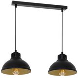  Luster na sajli SVEN 2xE27/15W/230V crna/zlatna | Eponuda.com
