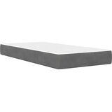  Okvir za krevet s uzglavljem Tamnosiva 80 x 200 cm Baršun - Tamnosiva 80 x 200 cm | shoptok.hr