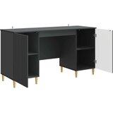  Stol s policom Crna 142 5 x 50 x 75 cm Konstruirano drvo | shoptok.hr