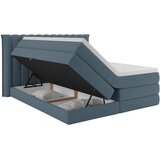 Premium Living Postelja Boxspring Lina, Modra, 180x200 | Shoptok.si