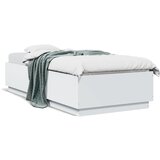 Furnova Posteljni okvir bel 90x200 cm inženirski les, (21934276) | Shoptok.si