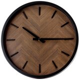  Zidni sat prečnika 30 cm 1xAA crni/braon | Eponuda.com